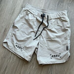 ASRV 7” Linerless Shorts - Beige (Size M)